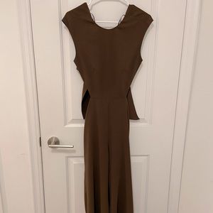 NEW Zara open back jumpsuit